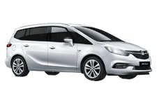 Van Hire Taunton - Vauxhall Zafira 7-Seater - Minibus hire Taunton